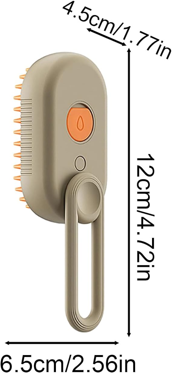 Cepillo de Vapor Con Mango Mascotas 3 En 1