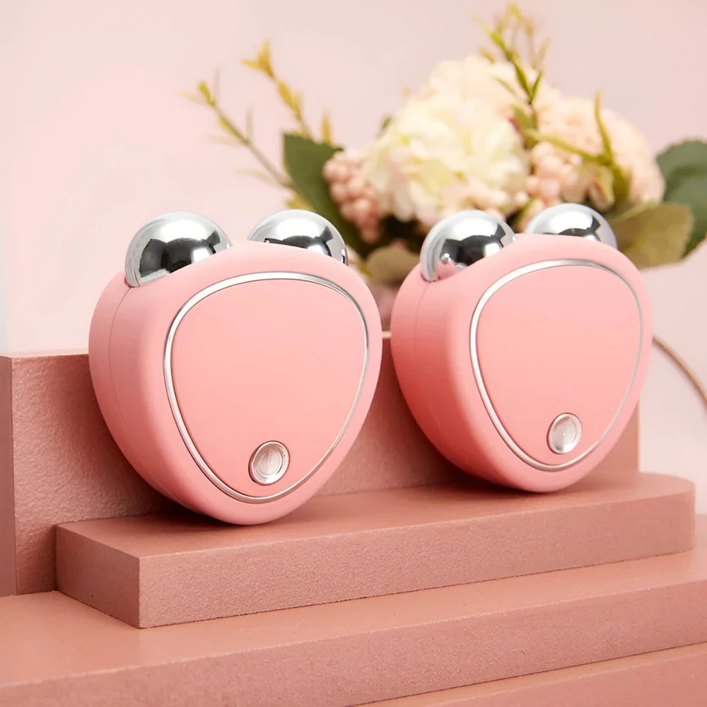 MASAJEADOR FACIAL CON MICROCORRIENTE