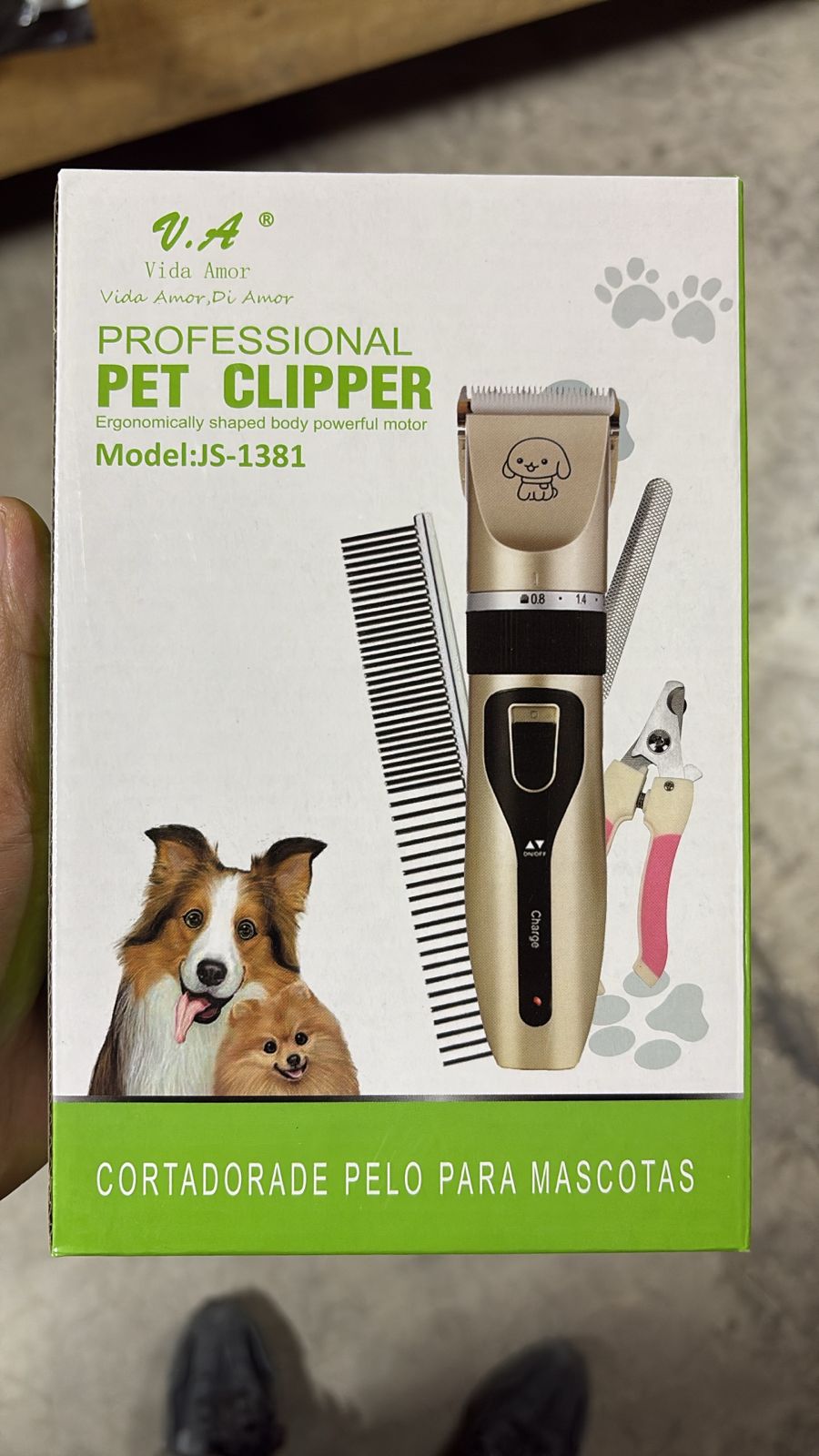 Set Cortapelos Para Mascotas