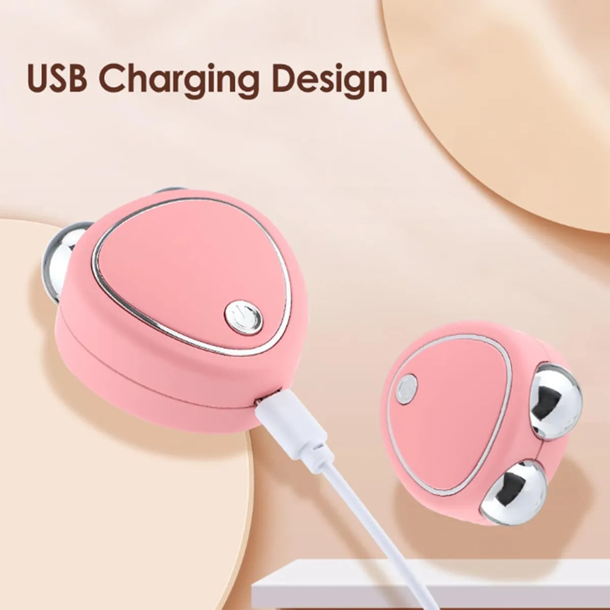 MASAJEADOR FACIAL CON MICROCORRIENTE